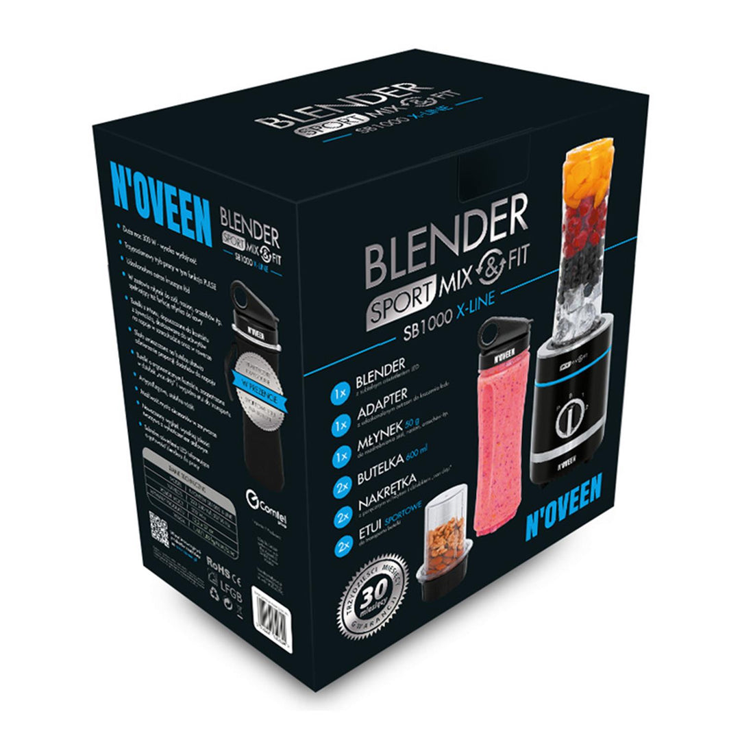Mixer Noveen Sport Mix & Fit SB1000 Xline 300W Zubehör