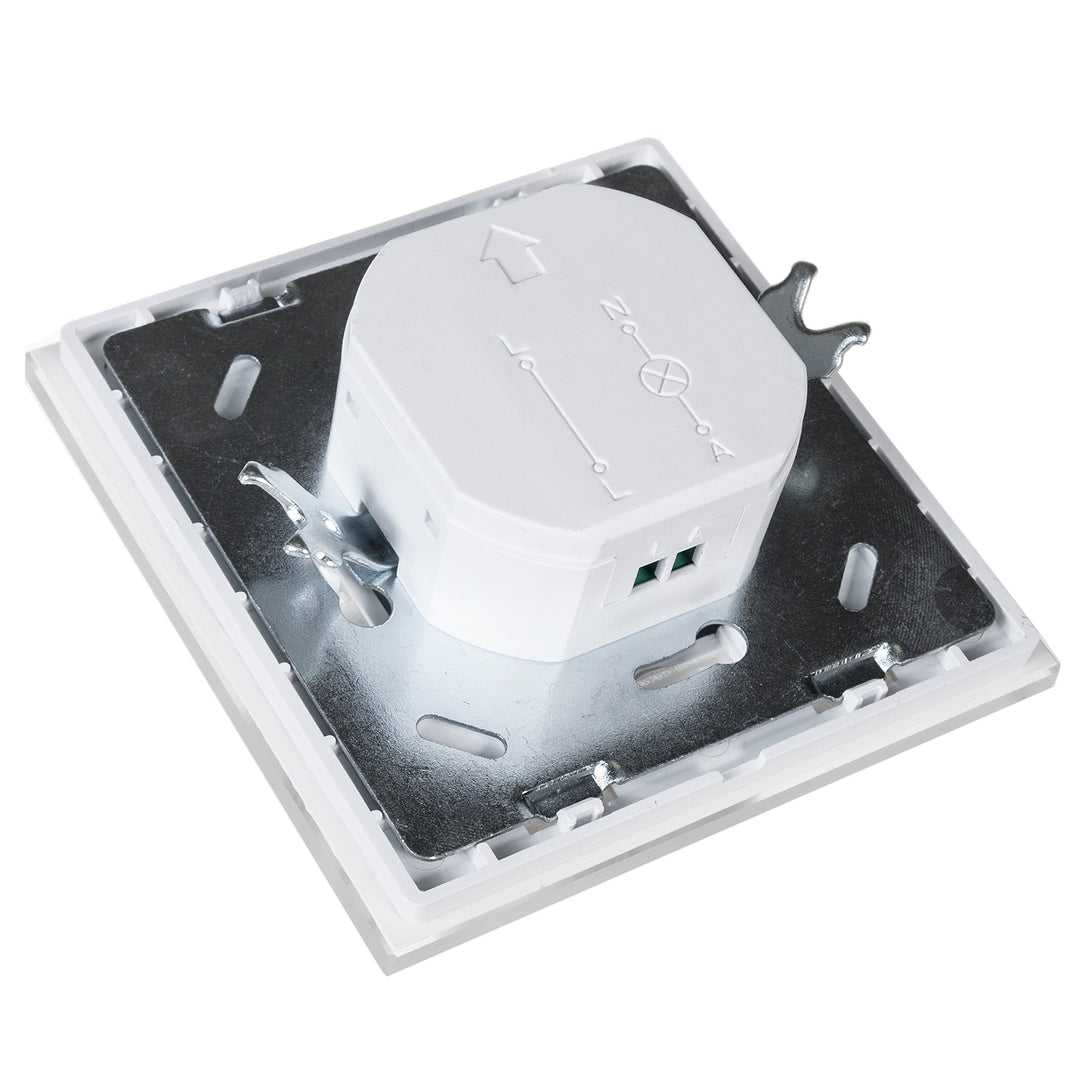 Maclean MCE240 Infrared Motion Sensor Detector PIR Wall Mount Automatic LED Lighting Glass Frame