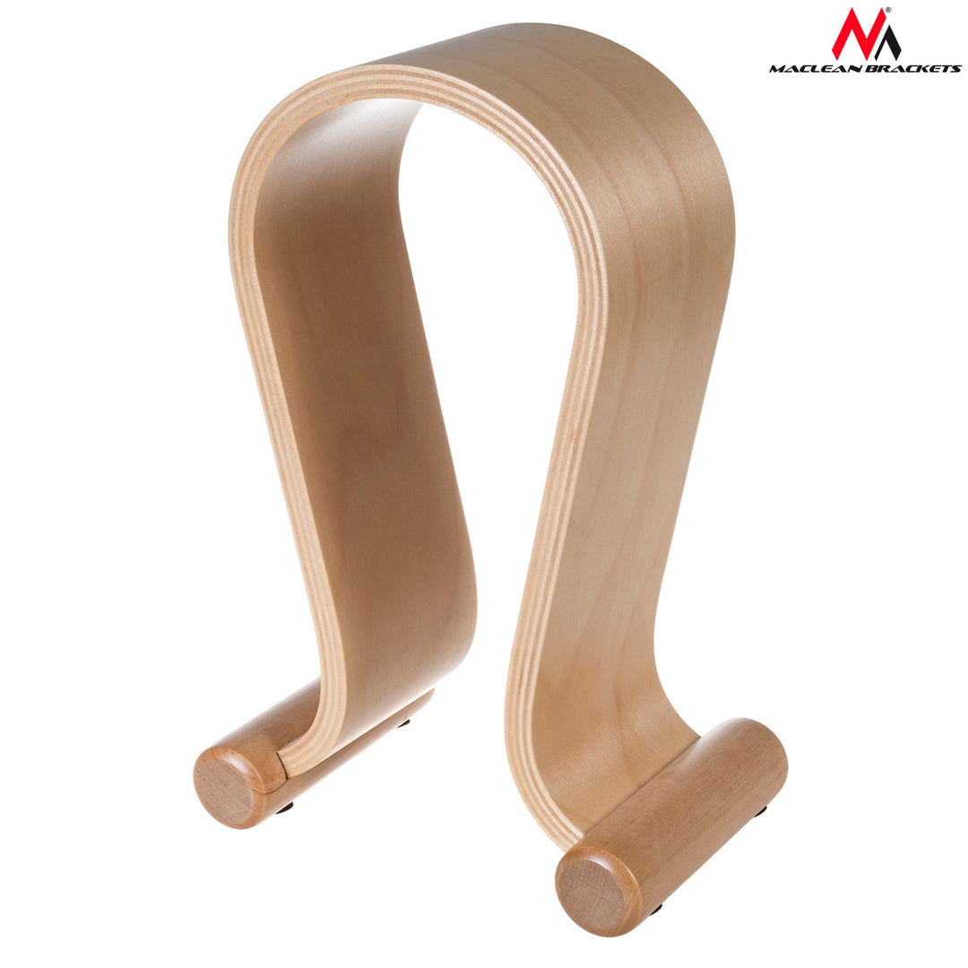 Auriculares Maclean MC-815O de pie de madera de madera universal