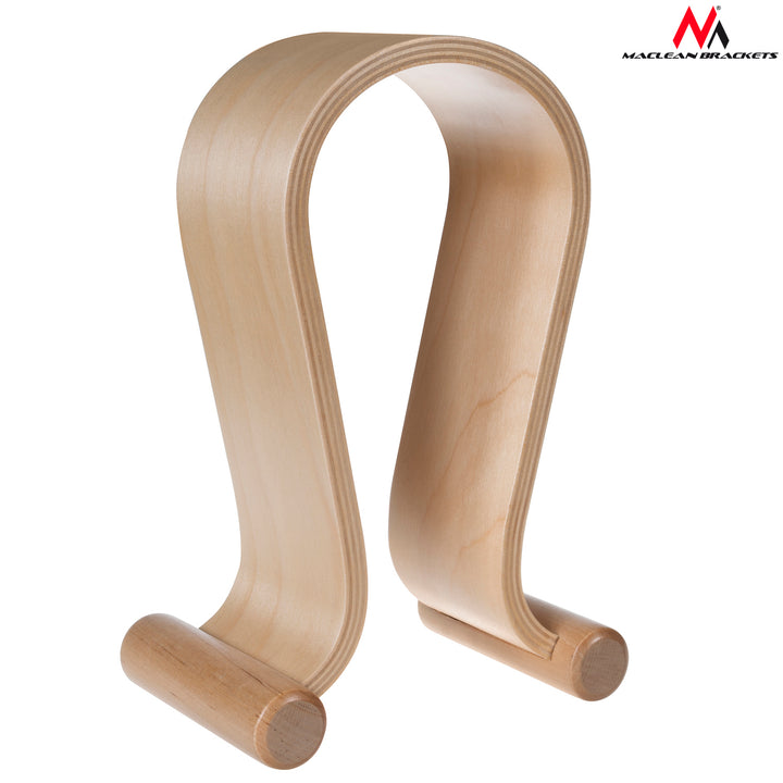 Auriculares Maclean MC-815O de pie de madera de madera universal