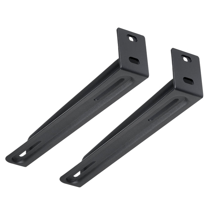 Maclean MC-807 Manches de montage mural Brackets Black Jusqu'à 35 kg