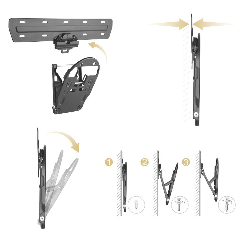 Maclean Brackets MC-806 -  für Samsung  QLED Serie  49"-65" max.50kg