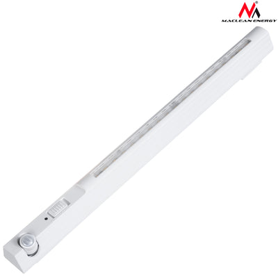 Lampe LED Maclean MCE235 avec détecteur de mouvement, crochet, température 4000K, portée 3m, 3xAAA, ON/OFF/AUTO2, Portable, capteur PIR