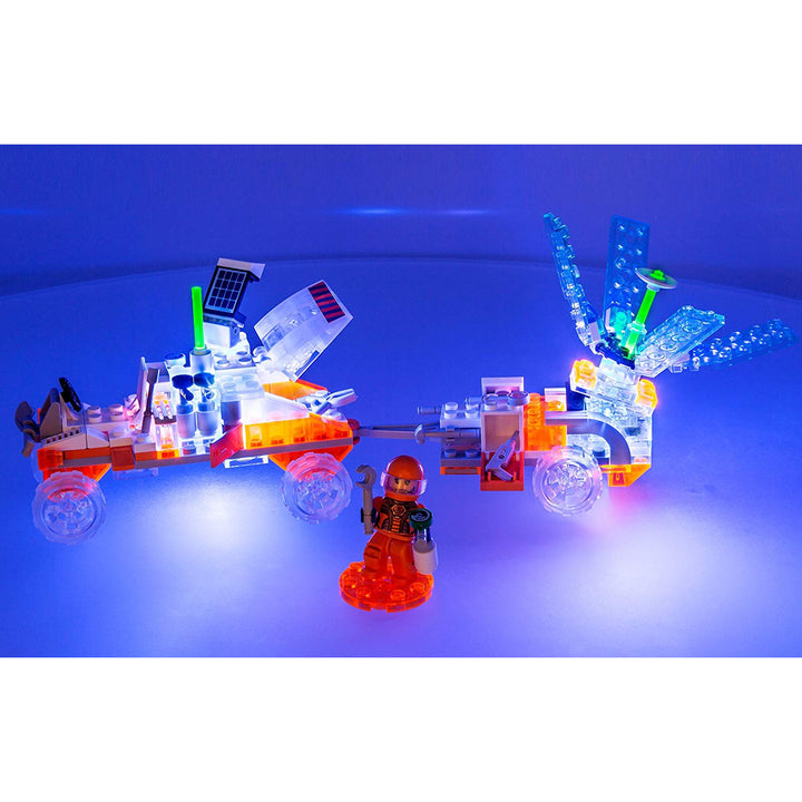 Juego de bloques de construcción con iluminación LED LASER PEGS - Mars Explorer - 180 piezas