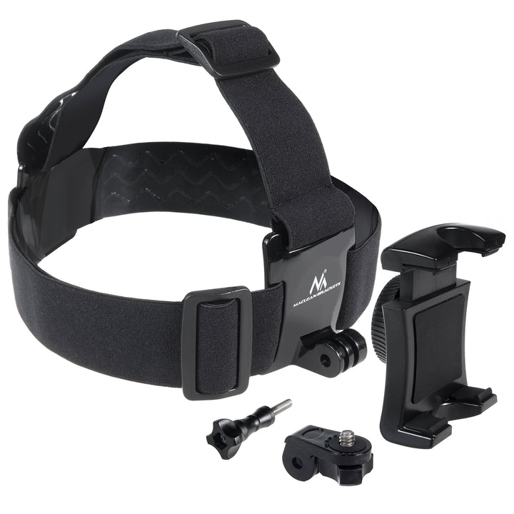 Maclean MC-825 Bandeau de sport universel pour votre téléphone, appareil photo, caméra GoPro et autres