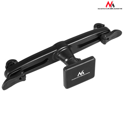 Maclean MC-821 Support magnétique universel pour voiture tablette smartphone pour support 10 pouces 360 ° avec support pivotant pour un appui-tête