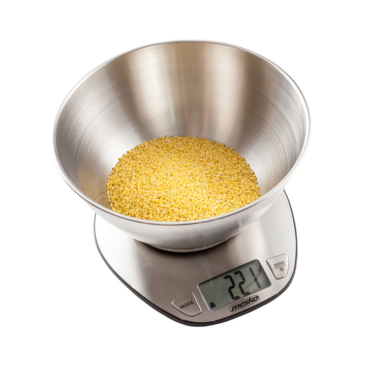 Waga kuchenna z mis¹ o pojemnoœci 2l - Mesko MS 3152, stal nierdzewna