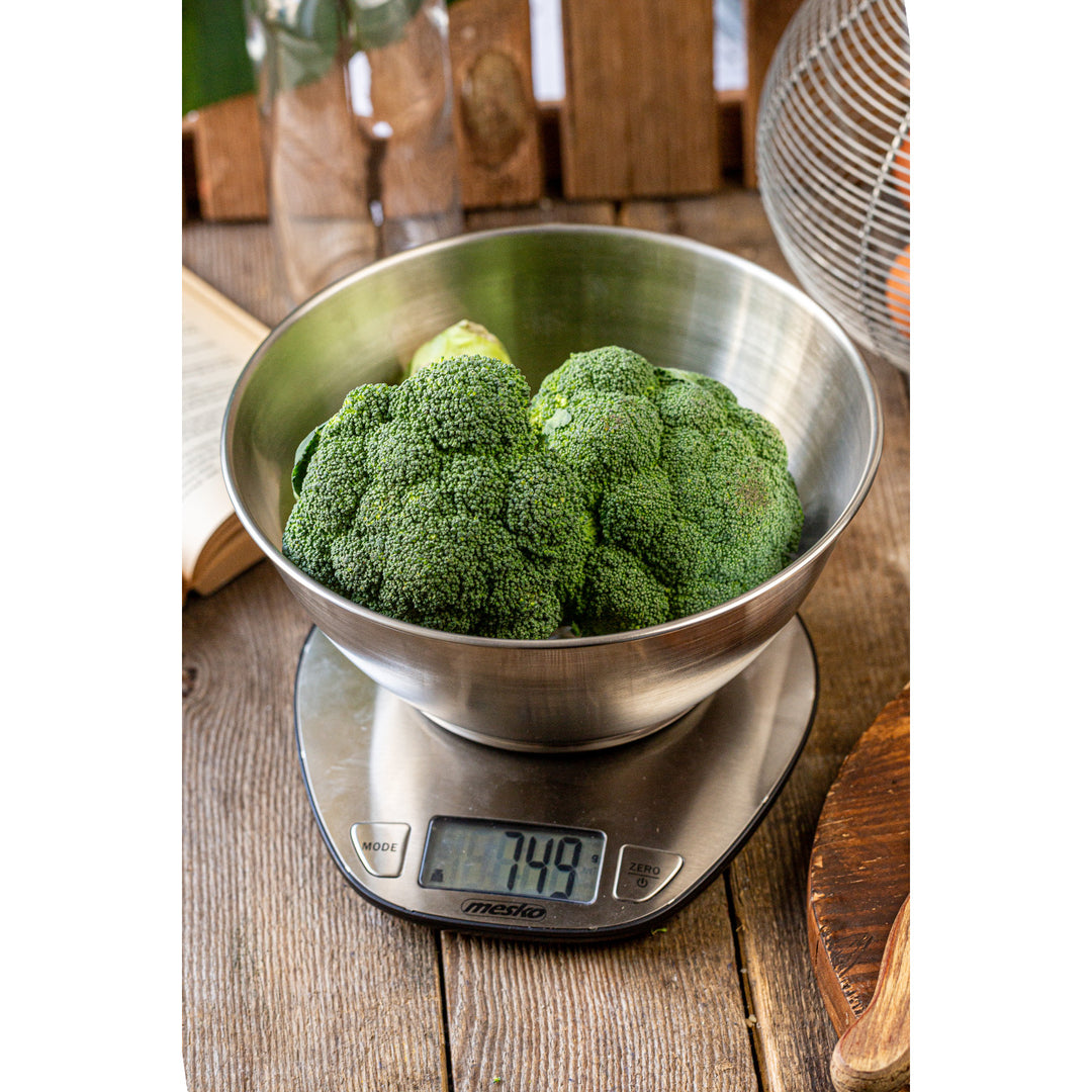 Waga kuchenna z mis¹ o pojemnoœci 2l - Mesko MS 3152, stal nierdzewna