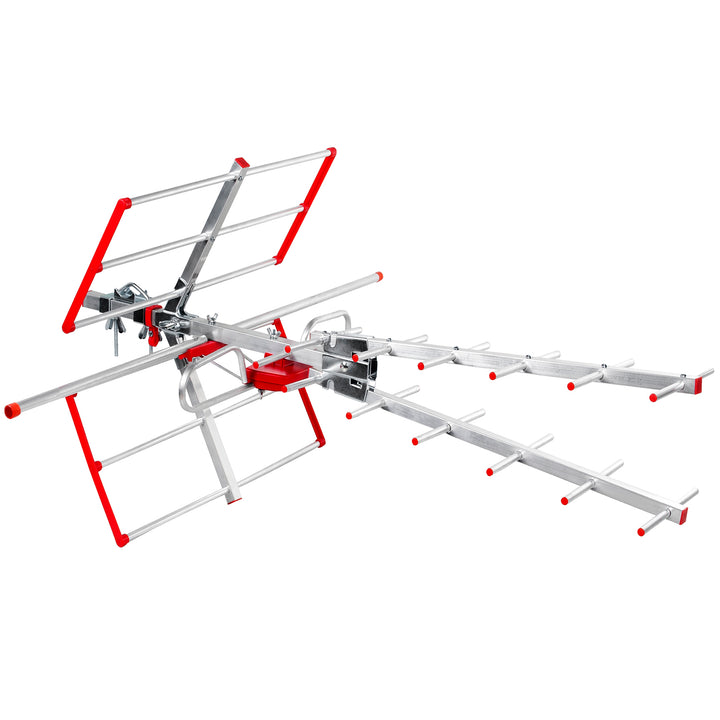 Maclean TV Sytems MCTV-855A TV Digital Antenna Aerial Full HD Outdoor DVB-T2 HEVC UHF VHF LTE Filter 5V