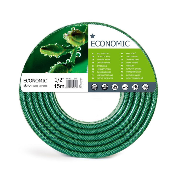 Tubo da giardino Cellfast Economic 1/2 "15m, 3 strati