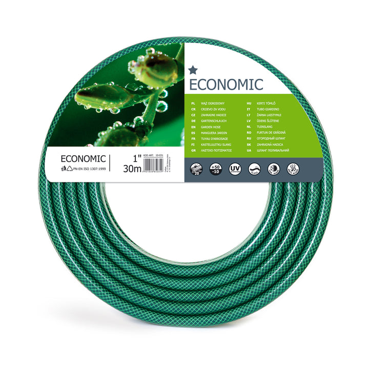 Garden Cellarf Economic 1 "hose, 30m 3-layer in length