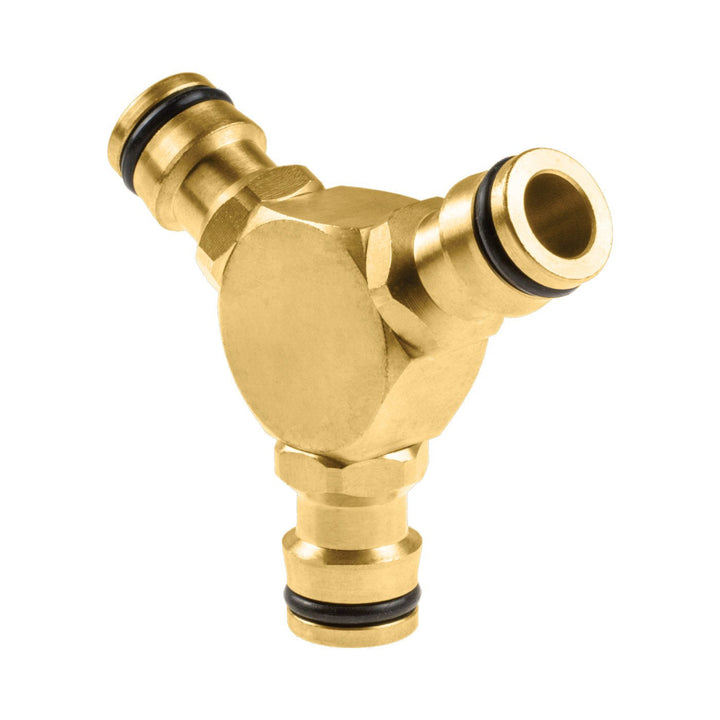 Conector acoplador en T de latón 52-845 CELLFAST BRASS