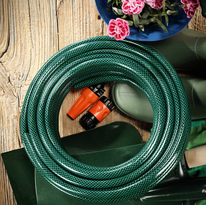 Cellfast Garden Hose Set with Sprinkler 15m 1/2'' and Quick coupler