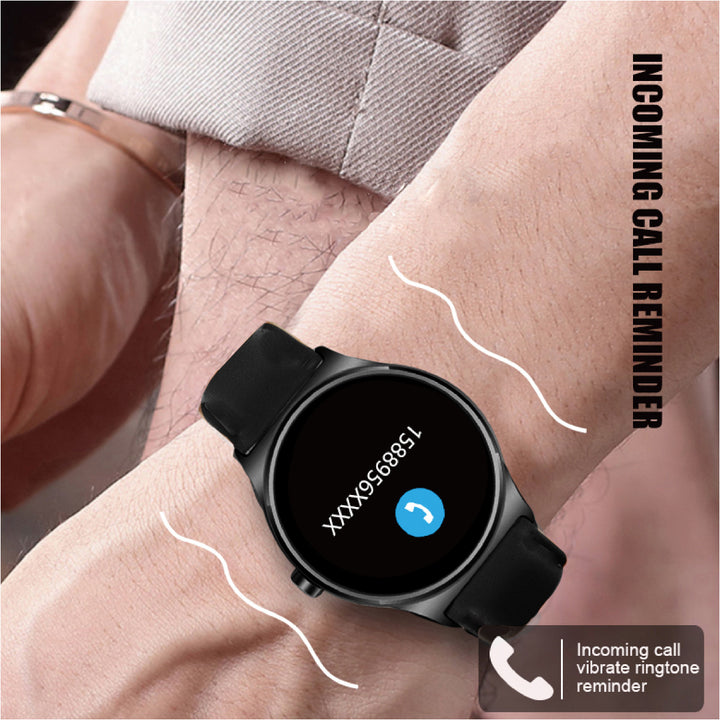 NanoRS RS100 Smartwatch Bluetooth Black 32Mb RAM ROM Memory Heart Rate Pedometer Alarm SMS