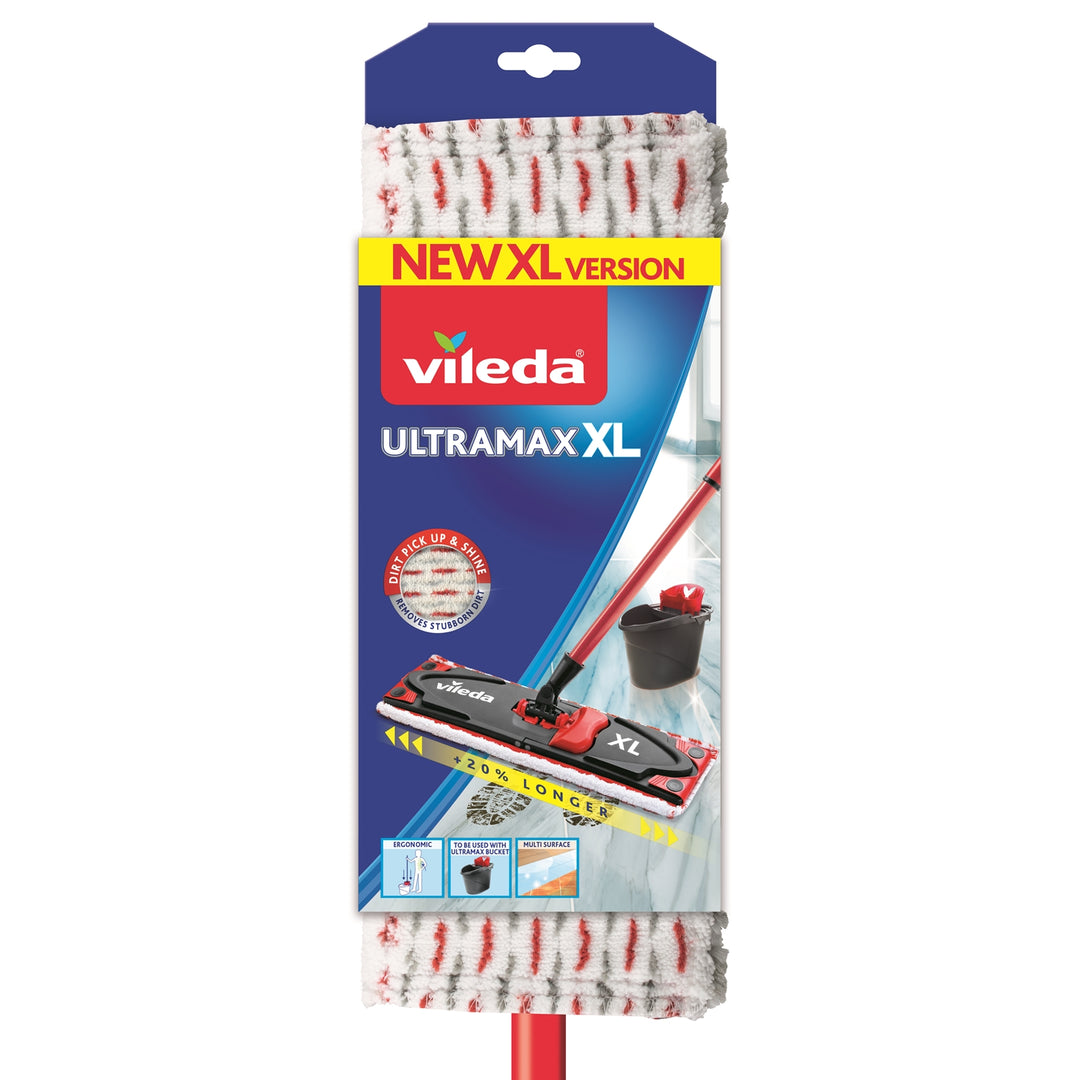 VILEDA Mop Platte telescoopsteel ULTRAMAX XL 42CM