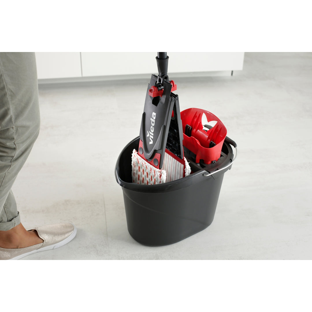 VILEDA Mop Platte telescoopsteel ULTRAMAX XL 42CM