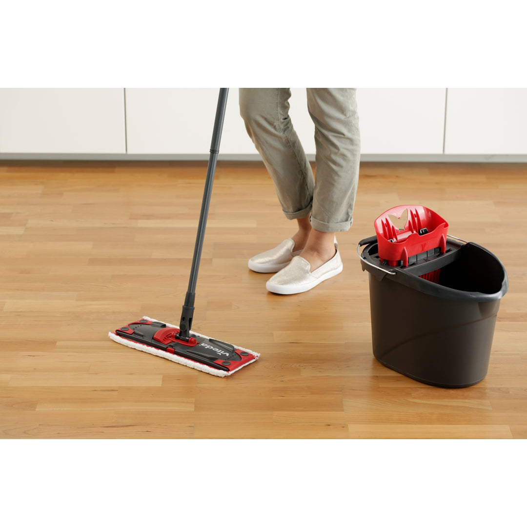 VILEDA ULTRAMAX  BOX XL 42CM Bodenwischer   Mopp mit Stange und Eimer