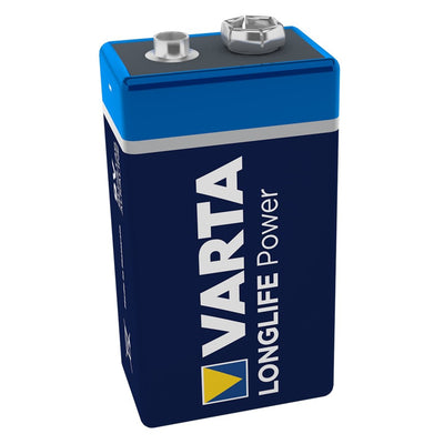 Varta Longlife Power 9V batteria alcalina, alta qualità