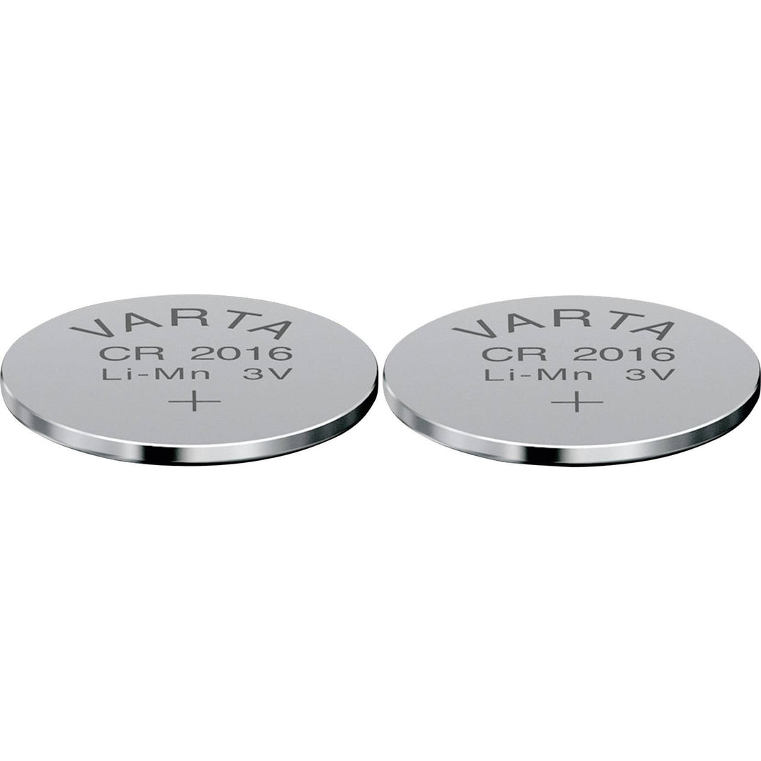 2x Varta CR2016 CR 2016 button lithium battery, high quality