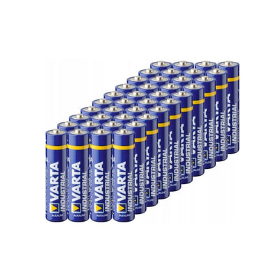 40x Varta Industrial LR03 / AAA Alkaline-Batterien