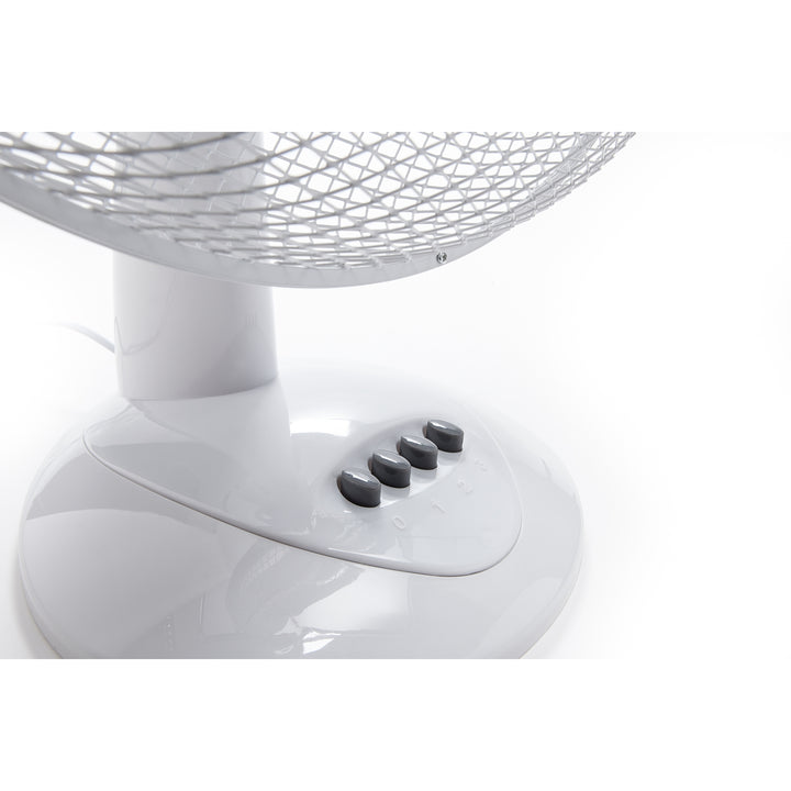 Table Desk Fan Rotating Oscillation Portable Cooling Air Adjustiable 40cm 90W