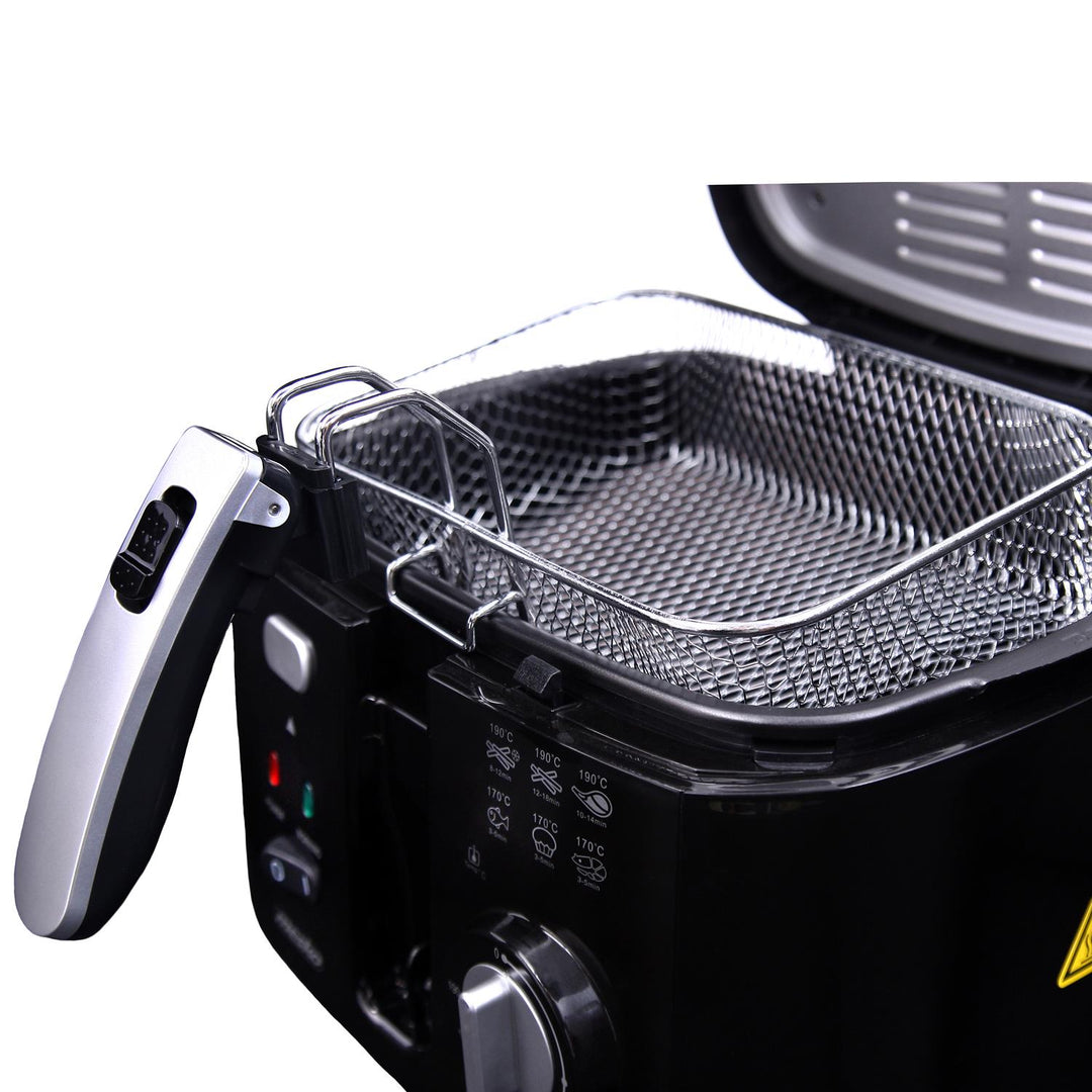 Mesko Friteuse 2.5L 1800W mit LED-Anzeige Filter Einstellbare Temperatur