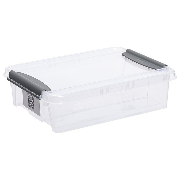 Plast Team Pro Box QR Transparent Container with cover - 8 L