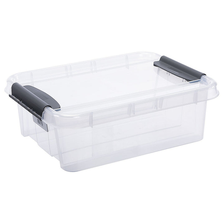 Plast Team Pro Box QR Transparent Container with cover - 21 L