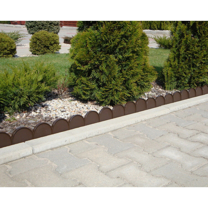 Garden edge Garden Line IKRA 10m cemno brown IKRA-R222