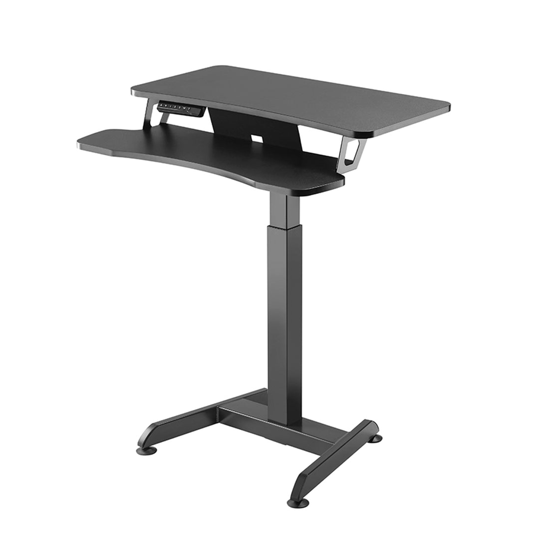 Maclean MC-835 Draagbaar bureau Elektrisch in hoogte verstelbaar, max. 72 - 122 cm. 37 kg Bedieningspaneel Zit-sta-werkstation