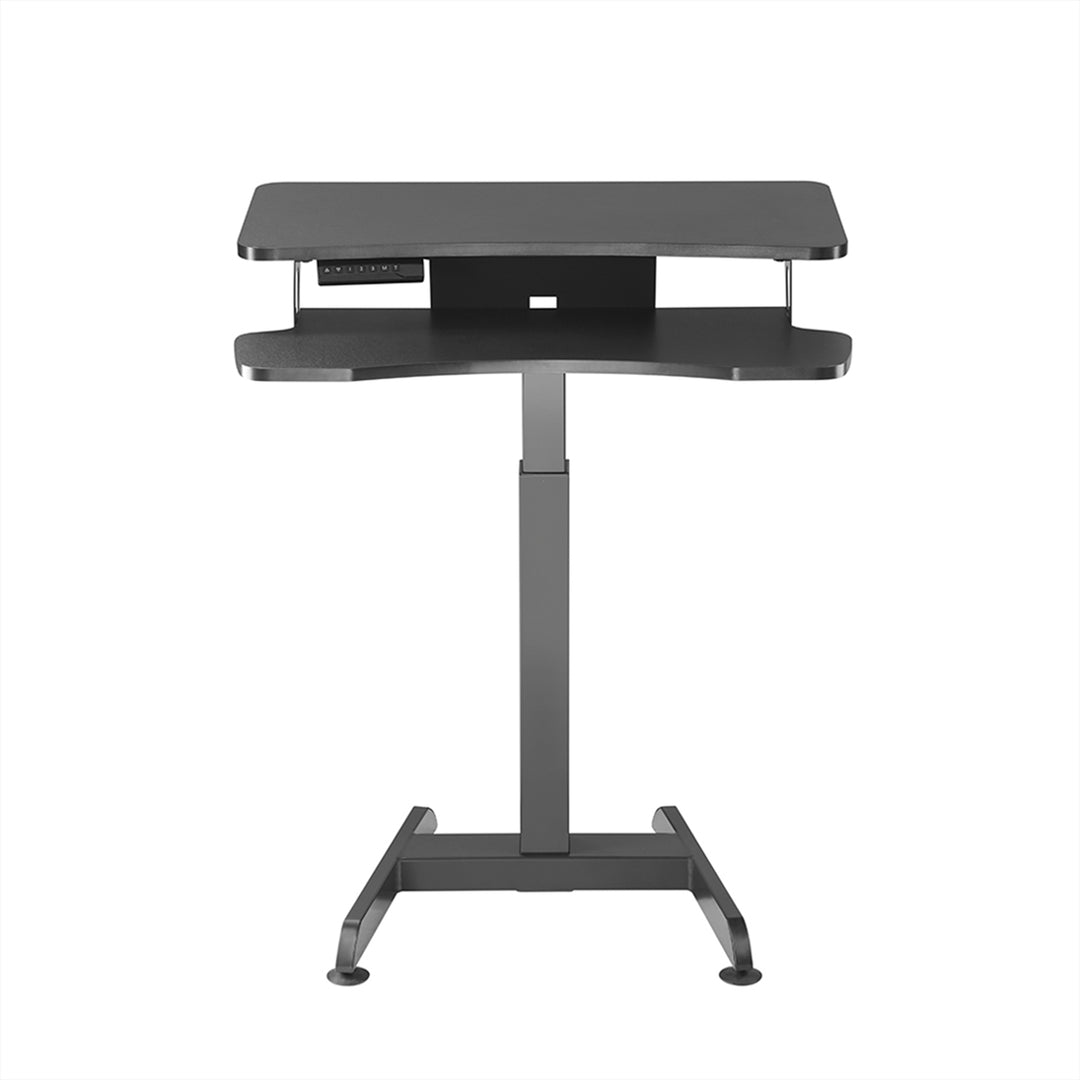 Maclean MC-835 Draagbaar bureau Elektrisch in hoogte verstelbaar, max. 72 - 122 cm. 37 kg Bedieningspaneel Zit-sta-werkstation