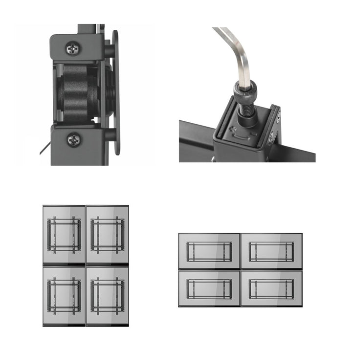 Maclean Brackets MC-845 Videowall / MultiScreen / Digital-Signage