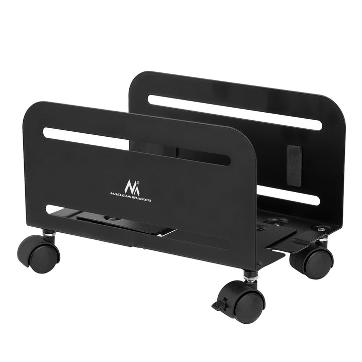 Universal Computer Stand Cart avec roues Mobile CPU jusqu'à 10kg Cart PC Desktop