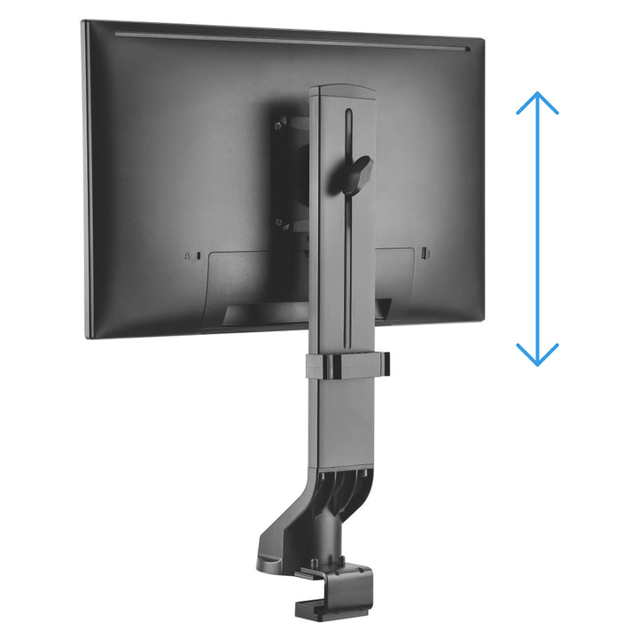 Maclean MC-853 Monitor Bracket Desk Mount Universal Holder 17" - 32" 8kg LCD LED Adjustable 180-Degree Rotation