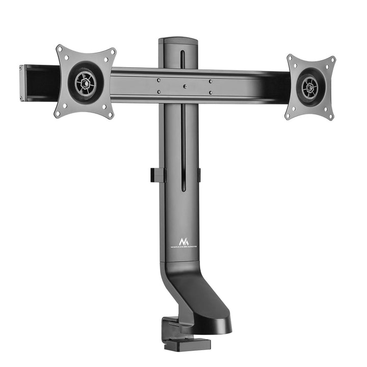 Maclean MC-854 Monitor Bracket Double Desk Mount For 2 Monitors 17" - 27" 14kg VESA LCD LED