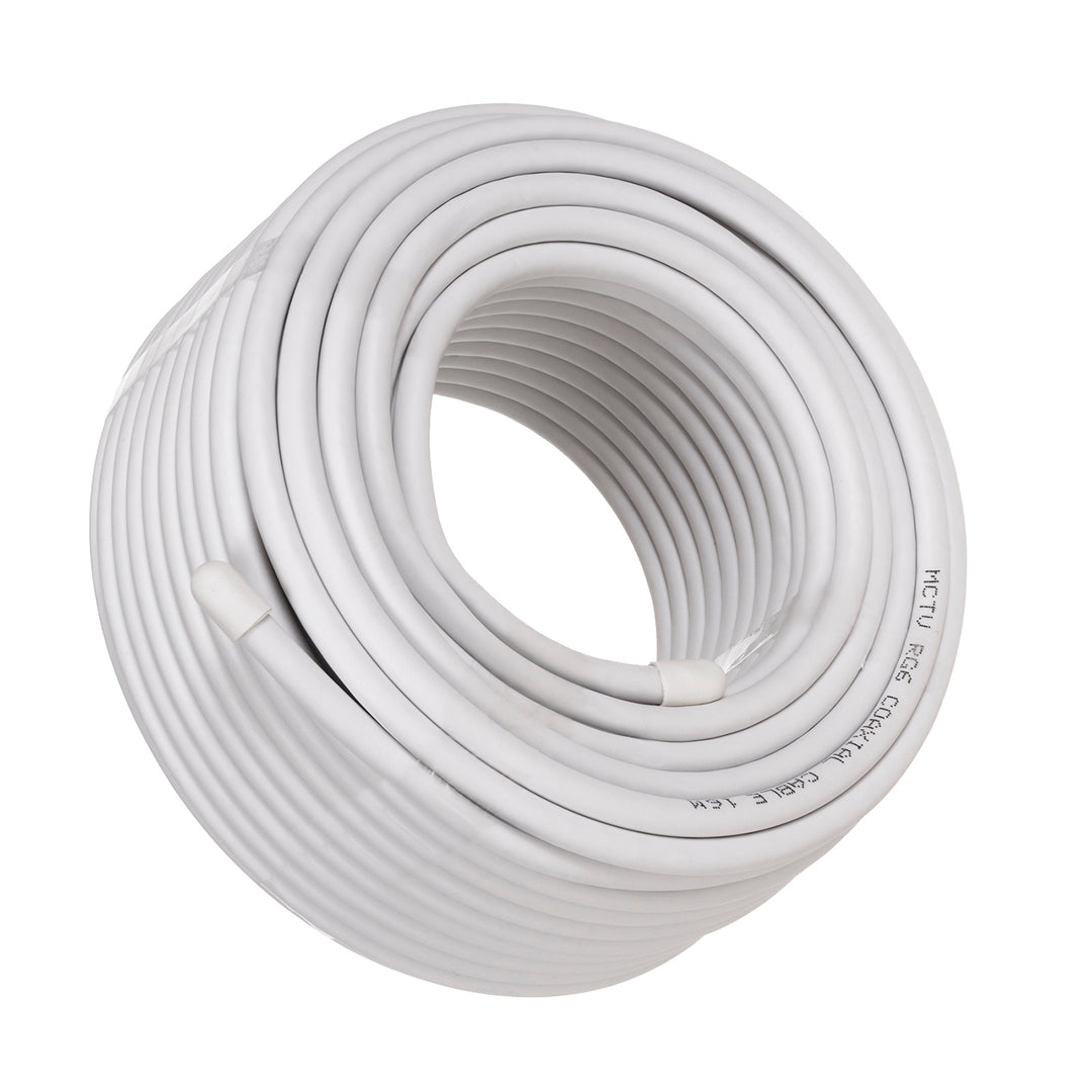 Maclean MCTV-470 RG6 coaxiale kabel 25m 1.02CU,4.8FPE,CU,P,32*0.12CU aan 6.8PVC