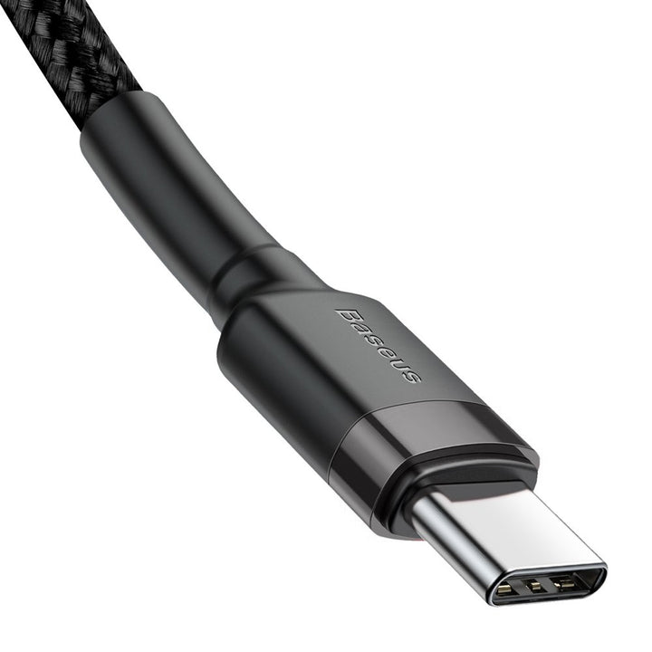 USB Type-C 2m flash charge cable PD 60W 20V 3A QC3.0 BASEUS Cafule Series
