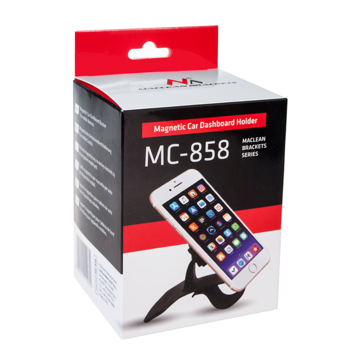 Maclean MC-858 Car Holder für Handy Smartphone Smartphone Cockpit Magnetic 360 Grad Anpassung