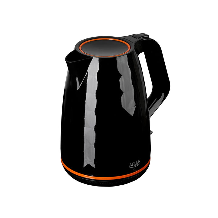 Adler AD 1277 1.7L Cordless Electric Kettle - Black Glam Glossy Diamond Edition 2200W