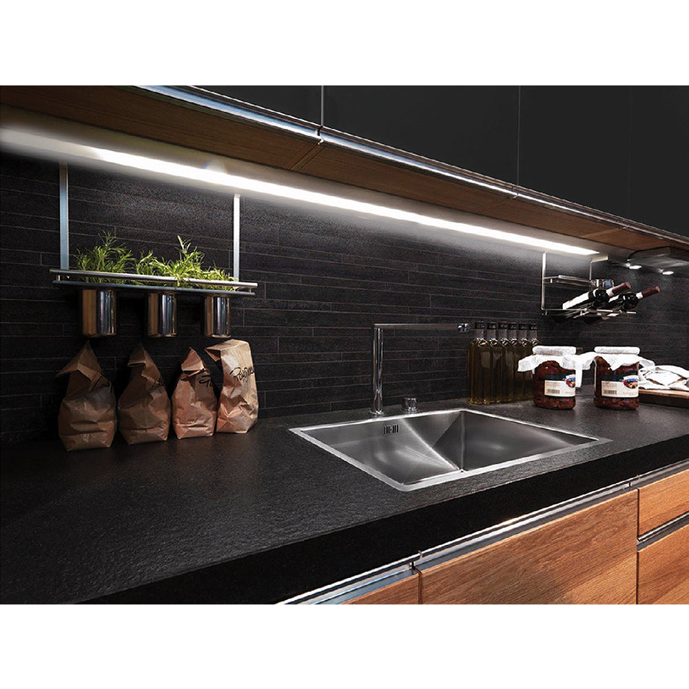 Maclean Energy MCE245 LED Lighting Under Cabinet Kitchen Lighting + Remote Control Line LED Lamp