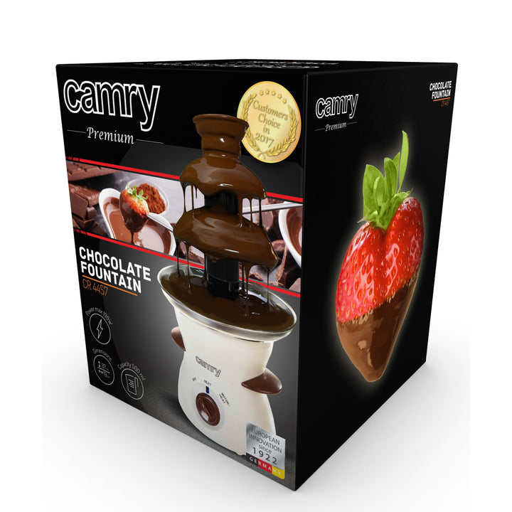 Camry CR 4457 Chocolate Fountain 3 Tier Level Electric Party Weeding Fondue Melting Machine