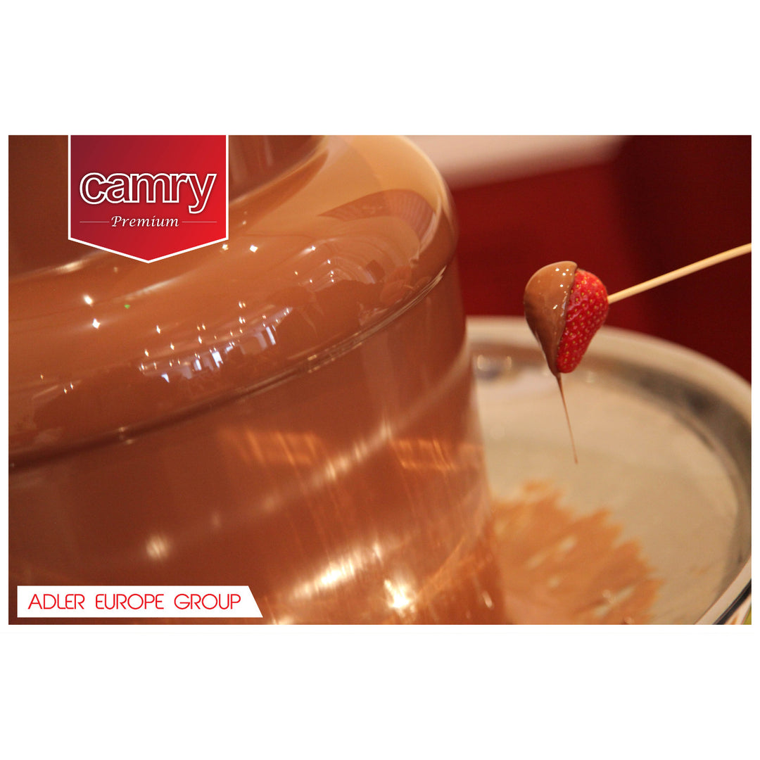 Camry CR 4457 Chocolate Fountain 3 Tier Level Electric Party Weeding Fondue Melting Machine