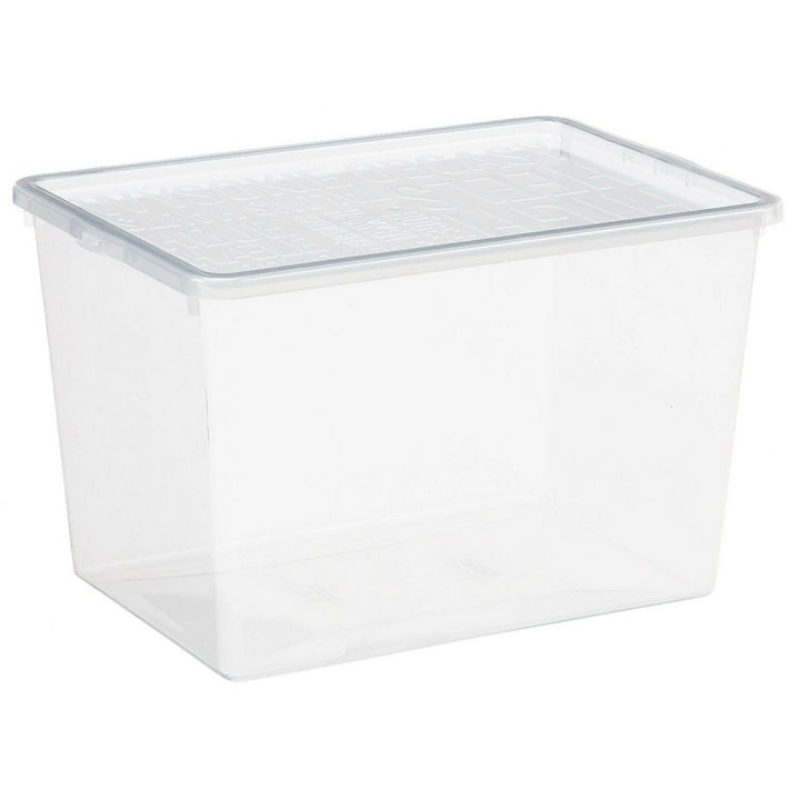 Transparent container for pins Plast Team Basic