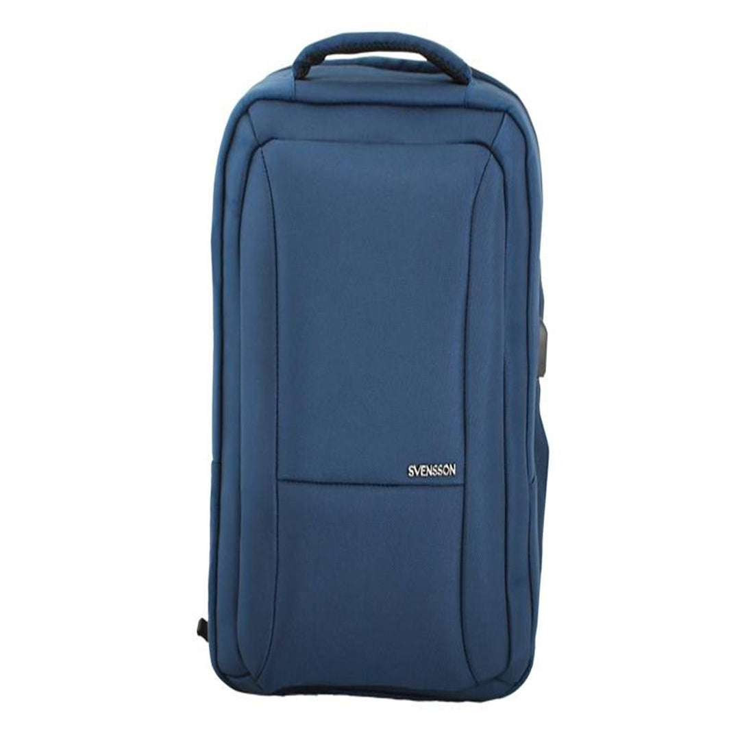 Sac à dos pour ordinateur portable 16.5 "USB Svensson Flod Navy