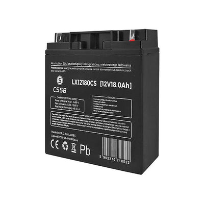 Batterie gel rechargeable LTC LX12180 12V 18Ah sans entretien