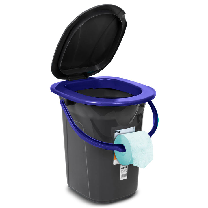 GreenBlue GB320BB Portable Travel Toilet Bucket 19L max. 130kg