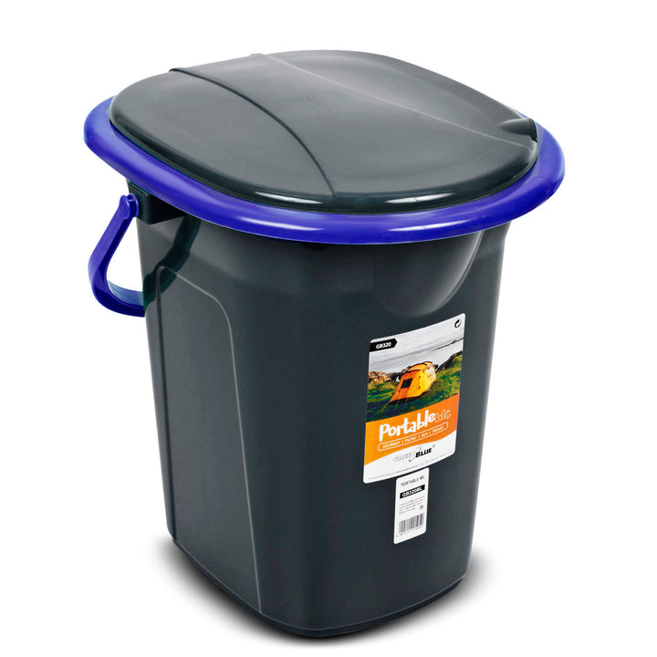 GreenBlue GB320BB draagbare reistoiletemmer, max. 19 liter. 130 kg