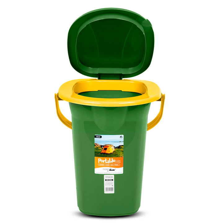 GreenBlue GB320GO tourist toilet dark green-orange