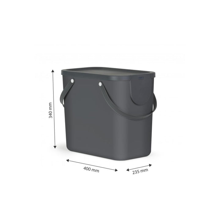 Waste bin for segregation 25 L ROTHO 1024908853