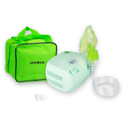 Inhalador médico profesional Nebulizador de material de alta calidad Omnibus BR-CN116 B y bolsa